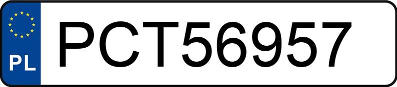 Numer rejestracyjny PCT 56957 posiada CITROEN Xsara Picasso 1.6 HDI FAP MR`04 E4 Confort - PCT56957