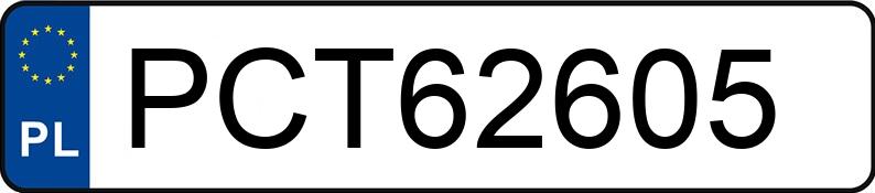 Numer rejestracyjny PCT 62605 posiada RENAULT/PLANDEX MASTER - PCT62605