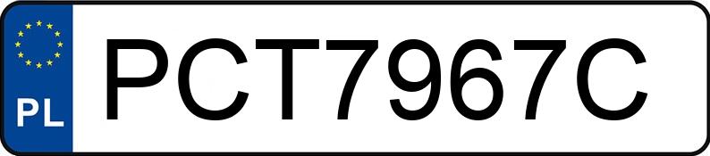 Реєстраційний номер PCT 7967C має NISSAN Tiida 1.6 MR`07 E4 Tekna - PCT7967C