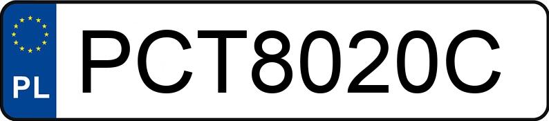 Numer rejestracyjny PCT 8020C posiada CITROEN C-CROSSER - PCT8020C Numer rejestracyjny PCT 8020C posiada CITROEN C-CROSSER - PCT8020C
