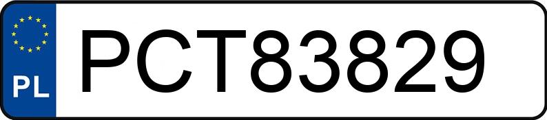 Numer rejestracyjny PCT 83829 posiada RENAULT Trafic 2.0 dCi MR`07 E4 3.1t L2H1P2 Pack Clim - PCT83829