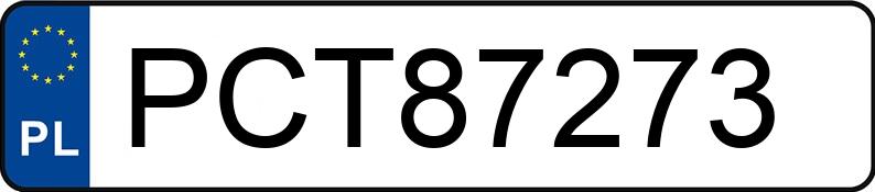 Numer rejestracyjny PCT 87273 posiada BMW 525D - PCT87273 Numer rejestracyjny PCT 87273 posiada BMW 525D - PCT87273