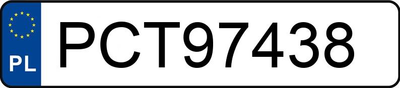 Numer rejestracyjny PCT 97438 posiada VOLKSWAGEN GOLF - PCT97438 Numer rejestracyjny PCT 97438 posiada VOLKSWAGEN GOLF - PCT97438