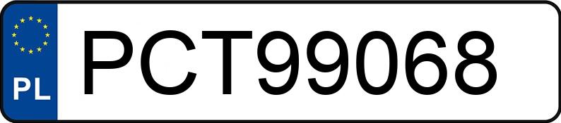 Numer rejestracyjny PCT 99068 posiada RENAULT TRAFIC - PCT99068 Numer rejestracyjny PCT 99068 posiada RENAULT TRAFIC - PCT99068