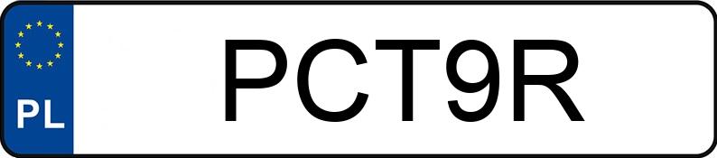 El número de registro PCT 9R tiene FIAT Tipo 1.4 Tipo 1.4 - PCT9R