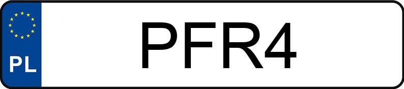 Numer rejestracyjny PFR 4 posiada MCLAREN 570GT - PFR4 Numer rejestracyjny PFR 4 posiada MCLAREN 570GT - PFR4