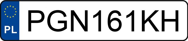 Numer rejestracyjny PGN 161KH posiada JAGUAR XJ 3.0 MR`03 E3 High - PGN161KH Numer rejestracyjny PGN 161KH posiada JAGUAR XJ 3.0 MR`03 E3 High - PGN161KH