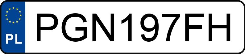Numer rejestracyjny PGN 197FH posiada PEUGEOT BOXER 2.0 HDI - PGN197FH Numer rejestracyjny PGN 197FH posiada PEUGEOT BOXER 2.0 HDI - PGN197FH