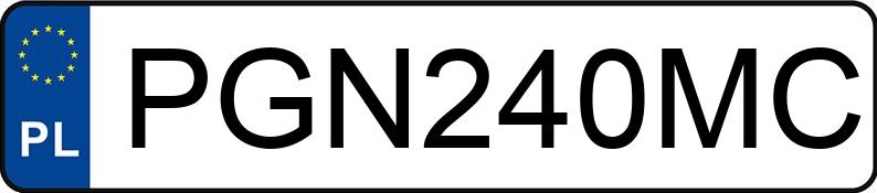 Numer rejestracyjny PGN 240MC posiada AUDI A6 Avant Quattro 3.0 TDi MR`15 E6 4G S tronic - PGN240MC Numer rejestracyjny PGN 240MC posiada AUDI A6 Avant Quattro 3.0 TDi MR`15 E6 4G S tronic - PGN240MC