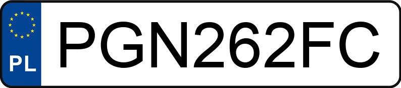 Numer rejestracyjny PGN 262FC posiada TOYOTA Auris 1.6 MR`07 E4 Luna MM - PGN262FC Numer rejestracyjny PGN 262FC posiada TOYOTA Auris 1.6 MR`07 E4 Luna MM - PGN262FC
