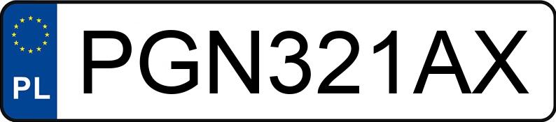 Numer rejestracyjny PGN 321AX posiada CITROEN C4 1.6 HDI MR`04 E4 SX Pack - PGN321AX