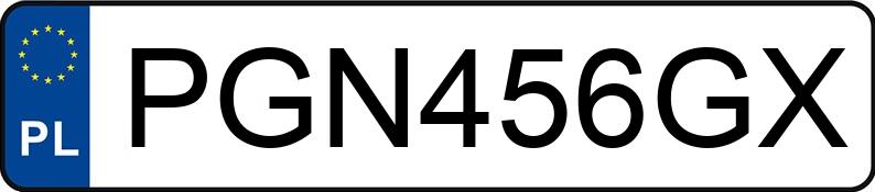 Numer rejestracyjny PGN 456GX posiada CITROEN C4 PICASSO 2.0 HDI - PGN456GX