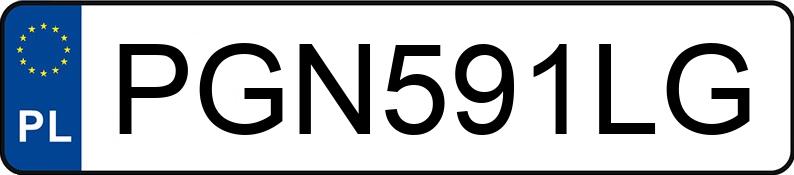 Numer rejestracyjny PGN 591LG posiada BMW 318I - PGN591LG