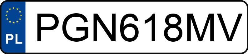 Numer rejestracyjny PGN 618MV posiada OPEL MERIVA - PGN618MV Numer rejestracyjny PGN 618MV posiada OPEL MERIVA - PGN618MV