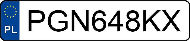 Numer rejestracyjny PGN 648KX posiada BMW 318 Diesel MR`16 E6 F30 xDrive - PGN648KX Numer rejestracyjny PGN 648KX posiada BMW 318 Diesel MR`16 E6 F30 xDrive - PGN648KX