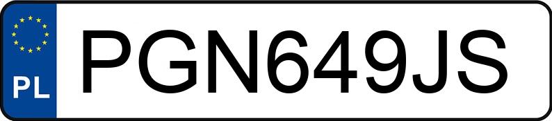 Numer rejestracyjny PGN 649JS posiada MAZDA 6 - PGN649JS Numer rejestracyjny PGN 649JS posiada MAZDA 6 - PGN649JS