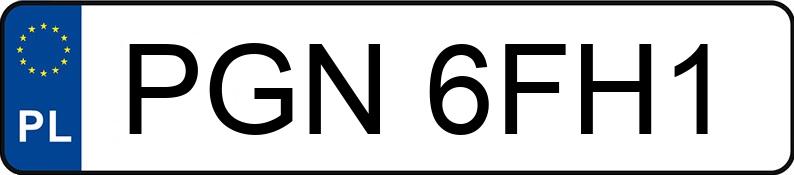 Numer rejestracyjny PGN 6FH1 posiada NIEPER DF - PGN6FH1 Numer rejestracyjny PGN 6FH1 posiada NIEPER DF - PGN6FH1
