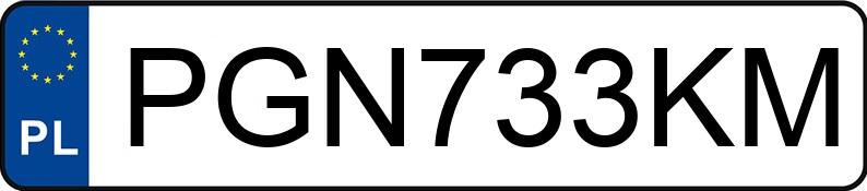 Numer rejestracyjny PGN 733KM posiada OPEL Corsa C 1.2 MR`00 E3 Cosmo - PGN733KM