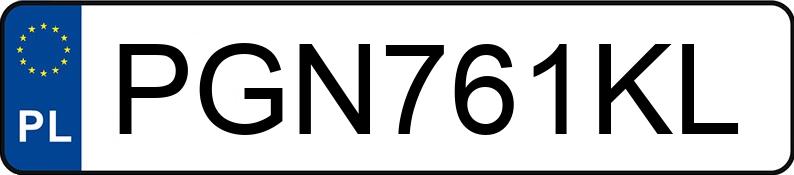 Numer rejestracyjny PGN 761KL posiada BMW 535i Kat. MR`95 E39 535i Kat. MR`95 E39 - PGN761KL