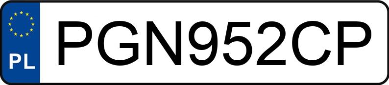 Numer rejestracyjny PGN 952CP posiada RENAULT Master dCi MR`07 E4 2.8t L1H1 Business - PGN952CP