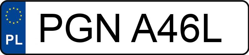 Numer rejestracyjny PGN A46L posiada SIMSON Skutery S 53 - PGNA46L