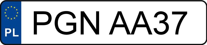 Numer rejestracyjny PGN AA37 posiada VOLKSWAGEN GOLF 1.9 TDI - PGNAA37 Numer rejestracyjny PGN AA37 posiada VOLKSWAGEN GOLF 1.9 TDI - PGNAA37