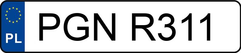 Numer rejestracyjny PGN R311 posiada SIMSON Skutery S 53 - PGNR311 Numer rejestracyjny PGN R311 posiada SIMSON Skutery S 53 - PGNR311