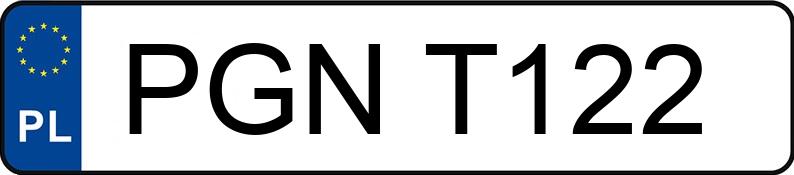 Numer rejestracyjny PGN T122 posiada FIAT 126 ELX Maluch STD - PGNT122