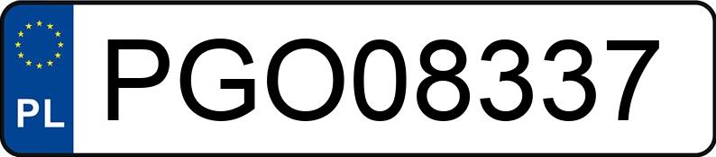 Numer rejestracyjny PGO 08337 posiada SEAT Ibiza 1.9 TDI MR`02 E3 6L FR - PGO08337 Numer rejestracyjny PGO 08337 posiada SEAT Ibiza 1.9 TDI MR`02 E3 6L FR - PGO08337