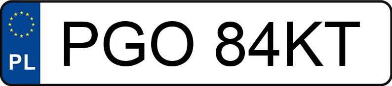 Numer rejestracyjny PGO 84KT posiada DAEWOO / FSO Lanos 1.6 Kat. MR`97 E3 S - PGO84KT