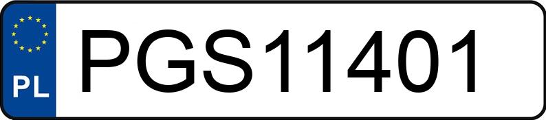 Numer rejestracyjny PGS 11401 posiada RENAULT Espace III 2.0 MR`97 RN - PGS11401