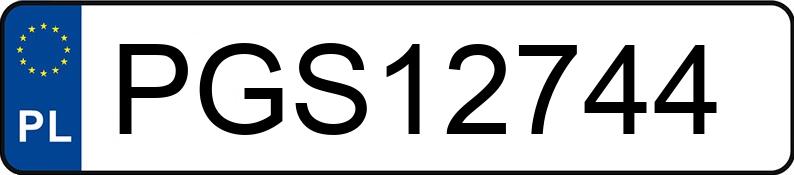 Numer rejestracyjny PGS 12744 posiada CITROEN C4 PICASSO 2.0 HDI - PGS12744