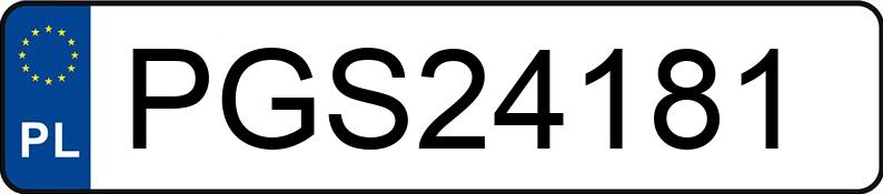Numer rejestracyjny PGS 24181 posiada BMW 318I - PGS24181 Numer rejestracyjny PGS 24181 posiada BMW 318I - PGS24181