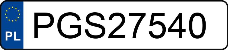 Numer rejestracyjny PGS 27540 posiada OPEL Astra III 1.9 CDTI MR`04 E4 Cosmo Aut. - PGS27540