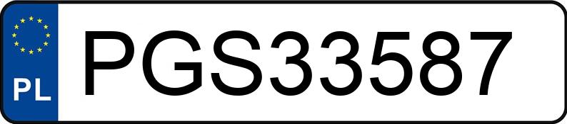 Numer rejestracyjny PGS 33587 posiada FIAT Grande Punto 1.3 16V JTDM-jet MR`05 E4 Emotion - PGS33587