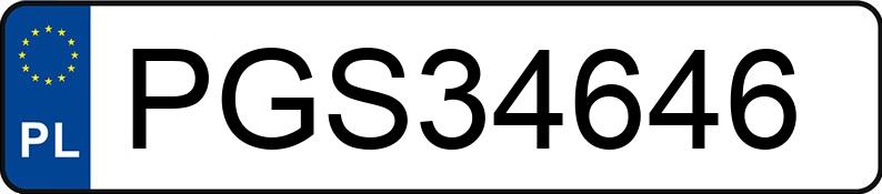 Numer rejestracyjny PGS34646 posiada BMW 320 Touring Diesel Kat. MR`01 E3 E46 320 Touring Diesel Kat. MR`01 E3 E46