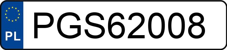 Numer rejestracyjny PGS 62008 posiada AUDI A6 LIMOUSINE - PGS62008