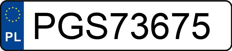 Numer rejestracyjny PGS 73675 posiada FIAT SEICENTO - PGS73675