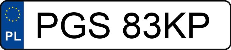 Numer rejestracyjny PGS 83KP posiada DAEWOO MATIZ - PGS83KP