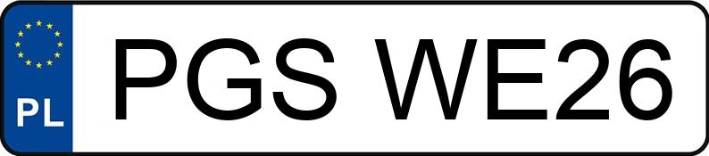 Numer rejestracyjny PGS WE26 posiada VOLKSWAGEN Golf IV 1.9 TDI MR`97 Trendline - PGSWE26 Numer rejestracyjny PGS WE26 posiada VOLKSWAGEN Golf IV 1.9 TDI MR`97 Trendline - PGSWE26