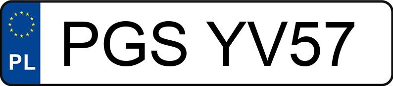 Numer rejestracyjny PGS YV57 posiada AUDI A6 2.5 TDI - PGSYV57