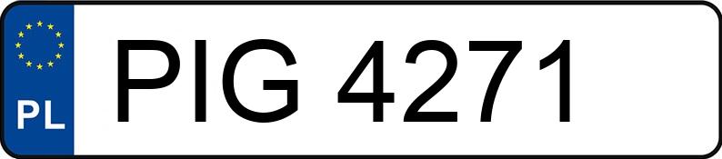Numer rejestracyjny PIG 4271 posiada ZASTAVA 1100 1100 - PIG4271 Numer rejestracyjny PIG 4271 posiada ZASTAVA 1100 1100 - PIG4271
