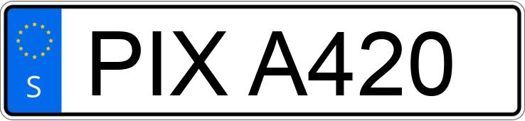 O número de registro PIXA420 tem  