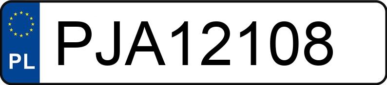Numer rejestracyjny PJA 12108 posiada SEAT Ibiza 1.2 MR`02 E3 6L Stylance - PJA12108 Numer rejestracyjny PJA 12108 posiada SEAT Ibiza 1.2 MR`02 E3 6L Stylance - PJA12108