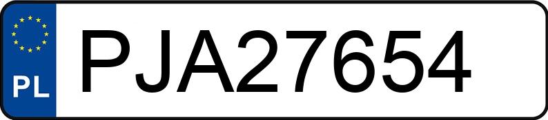 Numer rejestracyjny PJA 27654 posiada KIA Rio 1.5 MR`03 E3 RS - PJA27654 Numer rejestracyjny PJA 27654 posiada KIA Rio 1.5 MR`03 E3 RS - PJA27654