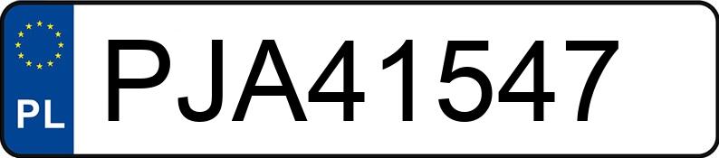 Numer rejestracyjny PJA 41547 posiada RENAULT CLIO - PJA41547 Numer rejestracyjny PJA 41547 posiada RENAULT CLIO - PJA41547