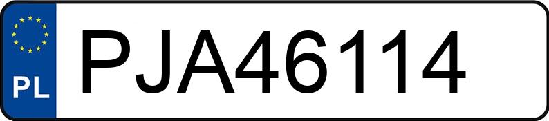 Numer rejestracyjny PJA 46114 posiada FIAT LINEA - PJA46114