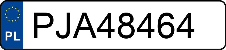 Numer rejestracyjny PJA 48464 posiada JAGUAR X-TYPE - PJA48464