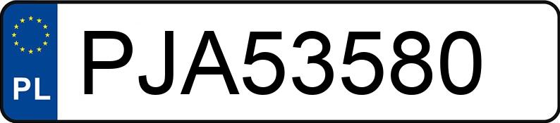Numer rejestracyjny PJA 53580 posiada KIA SPORTAGE - PJA53580 Numer rejestracyjny PJA 53580 posiada KIA SPORTAGE - PJA53580