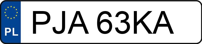 Numer rejestracyjny PJA 63KA posiada KAROSA  B951 - PJA63KA